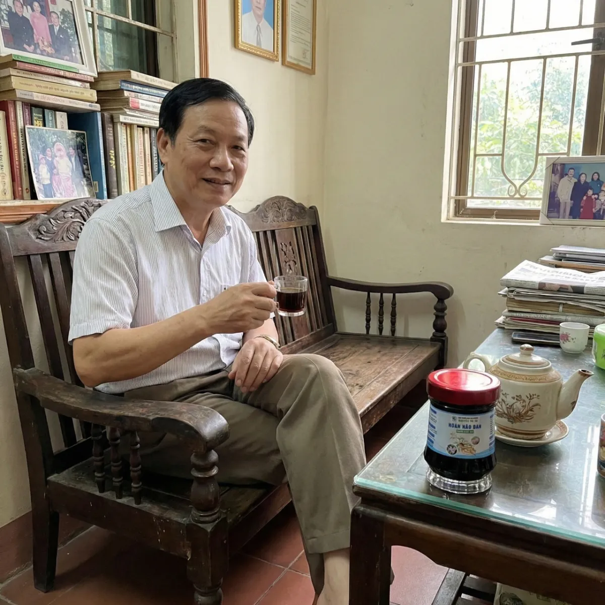 Bác Nguyễn Văn Hùng (68 tuổi - Cán bộ hưu trí, Hà Nội)