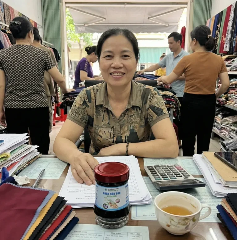 Cô Phạm Thị Lan (55 tuổi - Kinh doanh tự do, Nam Định)